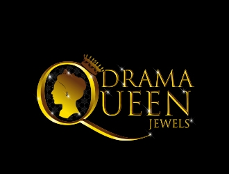 Drama Queen Jewels TO logo design by MarkindDesign