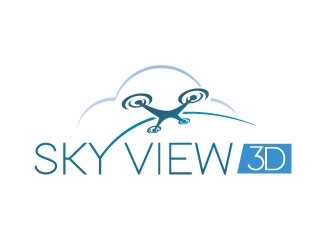 Sky View 3D logo design by REDCROW