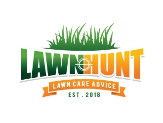 Lawn Hunt logo design by REDCROW