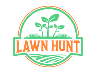 Lawn Hunt logo design by done