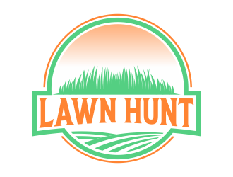 Lawn Hunt logo design by done