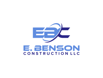 E. Benson Construction LLC logo design by ubai popi