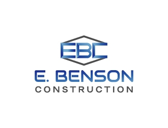 E. Benson Construction LLC logo design by MDesign