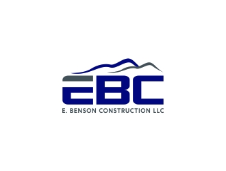 E. Benson Construction LLC logo design by JGumabonDesigns