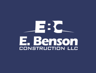 E. Benson Construction LLC logo design by YONK