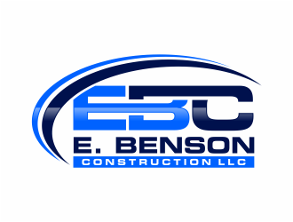 E. Benson Construction LLC logo design by mutafailan