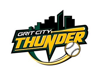 Grit City Thunder logo design by veron