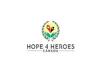 Hope 4 Heroes Canada logo design by MUSANG