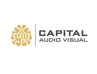 Capital Audio Visual logo design by YONK