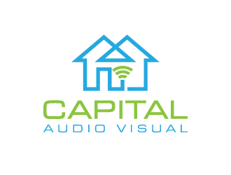 Capital Audio Visual logo design by PRN123