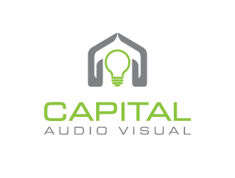 Capital Audio Visual logo design by PRN123