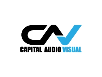Capital Audio Visual logo design by Cyds