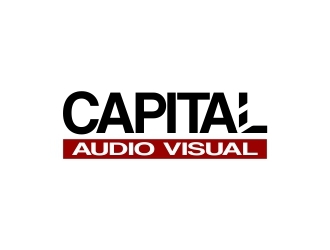 Capital Audio Visual logo design by mckris