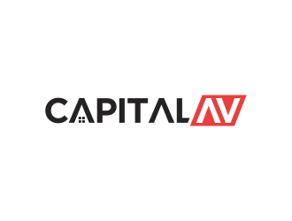 Capital Audio Visual logo design by mikael