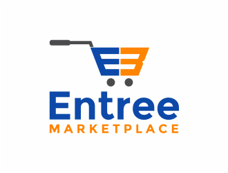  Entree Marketplace logo design by mutafailan