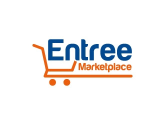  Entree Marketplace logo design by dibyo