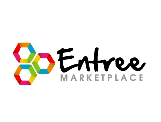  Entree Marketplace logo design by ElonStark