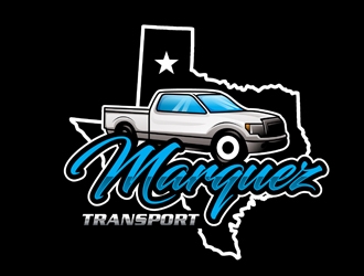 Marquez Transport logo design by DreamLogoDesign