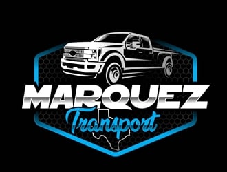 Marquez Transport logo design by DreamLogoDesign