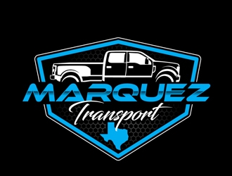 Marquez Transport logo design by DreamLogoDesign
