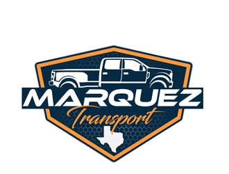 Marquez Transport logo design by DreamLogoDesign