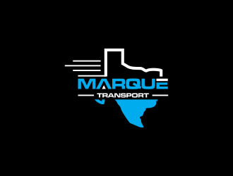 Marquez Transport logo design by haidar