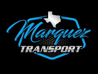 Marquez Transport logo design by scriotx