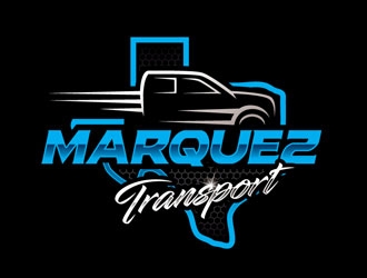 Marquez Transport logo design by shere