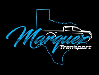 Marquez Transport logo design by shere