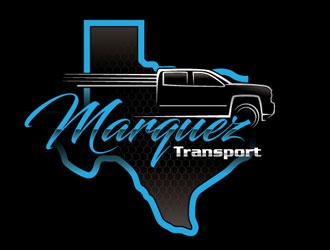 Marquez Transport logo design by shere