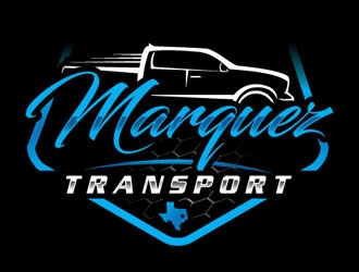 Marquez Transport logo design by shere