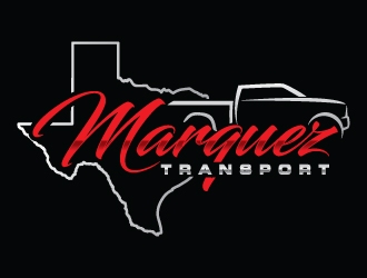 Marquez Transport logo design by Suvendu