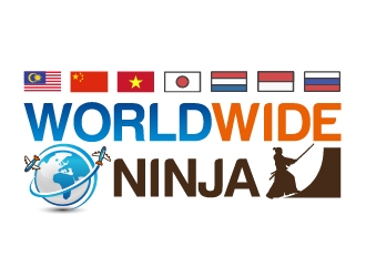 World Wide Ninja logo design by shravya