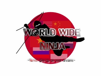 World Wide Ninja logo design by AikoLadyBug
