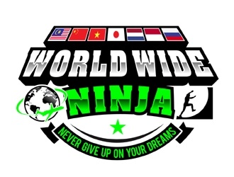 World Wide Ninja logo design by MAXR