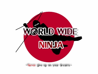 World Wide Ninja logo design by AikoLadyBug