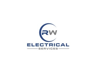 RW Electrical Services logo design by bricton