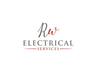 RW Electrical Services logo design by bricton