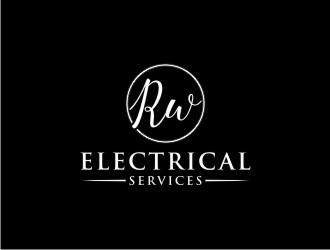 RW Electrical Services logo design by bricton