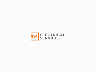 RW Electrical Services logo design by p0peye