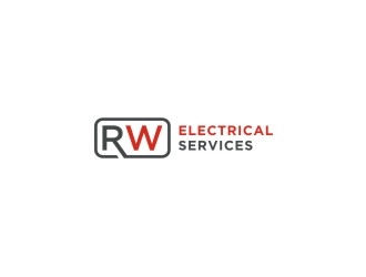 RW Electrical Services logo design by bricton