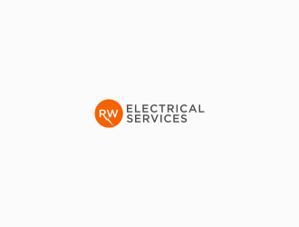 RW Electrical Services logo design by p0peye