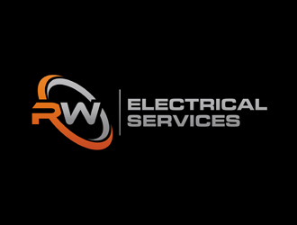 RW Electrical Services logo design by bomie