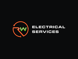RW Electrical Services logo design by blackcane