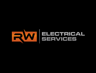 RW Electrical Services logo design by bomie