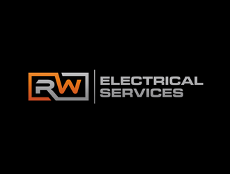 RW Electrical Services logo design by bomie