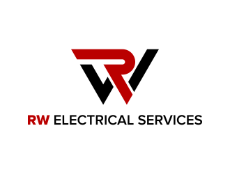 RW Electrical Services logo design by pakNton