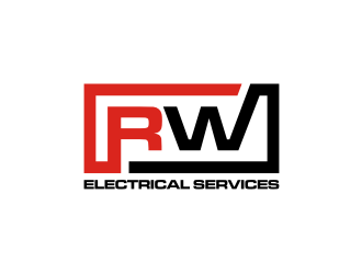 RW Electrical Services logo design by rief