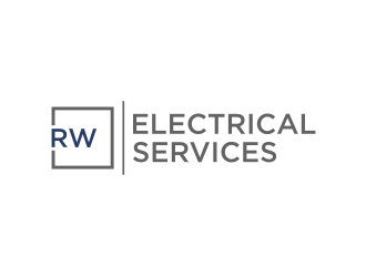 RW Electrical Services logo design by nurul_rizkon