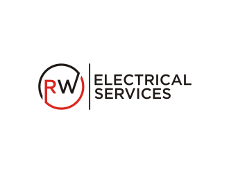 RW Electrical Services logo design by rief